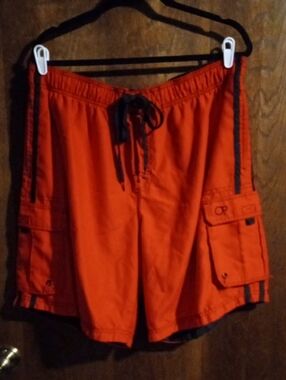 OP Men’s Red Cargo Shorts